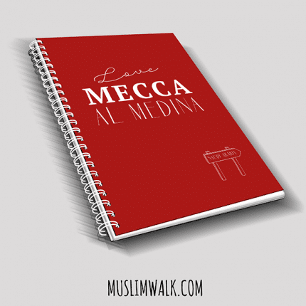 Love Mecca & al-Medina islami Dini Tasarımı Defter