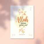 Zümer Sûresi 36. Ayeti Poster