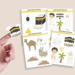 Adha Kurban Bayramı Çocuk Sticker Seti #36