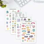 Bade İslami ve Tarihsiz Yıllık Planlayıcı + 4 Yaprak Sticker Hediyeli - Görsel 10
