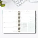 Bade İslami ve Tarihsiz Yıllık Planlayıcı + 4 Yaprak Sticker Hediyeli - Görsel 3