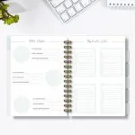 Bade İslami ve Tarihsiz Yıllık Planlayıcı + 4 Yaprak Sticker Hediyeli - Görsel 9