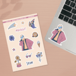 Behru - Laptop Sticker Seti #51