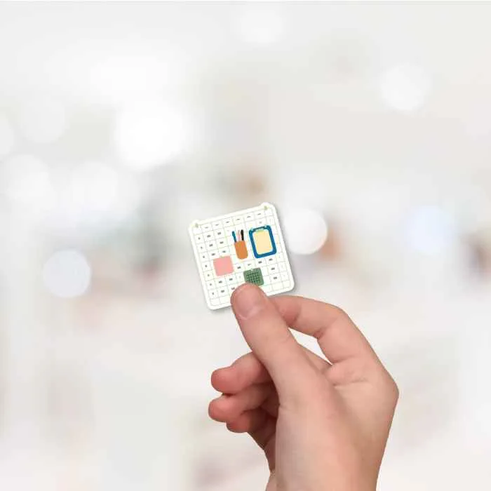Home Office - Çalışma Ortamı Sticker Seti #70 - Görsel 2