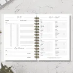 Defain Çiçek Bahçesi Tarihsiz Minimal Yıllık Planlayıcı - Görsel 3