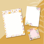 Efser Çiçekli - 3'lü Yırt At Notluk Seti