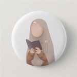 Erfâ - Kitap Okuyan Kız - İğneli Rozet