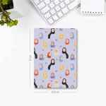 Afra - Başörtülü Hanımlar - Çizgisiz Mininote Defter