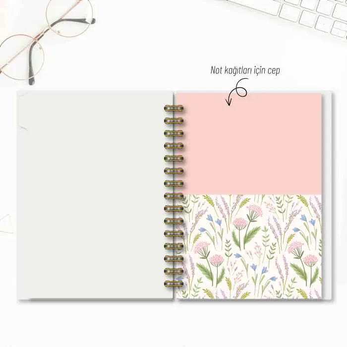 Muna Tarihsiz ve İslami Yıllık Planlayıcı + 2 Sayfa Sticker #Y24 - Görsel 12