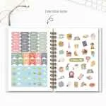 Muna Tarihsiz ve İslami Yıllık Planlayıcı + 2 Sayfa Sticker #Y24 - Görsel 11