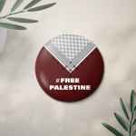 Hanun - Kefiye - İğneli Rozet