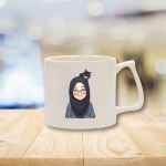 Minerva - Kedi & Kız - Kupa Bardak #K26