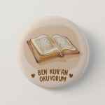 Mübin - Ben Kur'an Okuyorum - İğneli Rozet