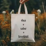 Dua+Sabır+Tevekkül - Bez Çanta