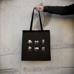 Pray Train - Siyah Bez Çanta