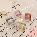 Cruiz 5'li Mini Washi Tape Seti - 1cmx2m
