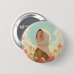 Lâle - İğneli Rozet