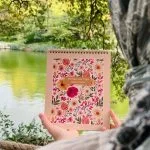 Ruzkira Çiçekli 2025 Miladi & 1446-47 Hicri Planlayıcı Takvim (Büyük Boy) v2