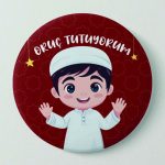 Oruç Tutuyorum Erkek v2- İğneli Rozet