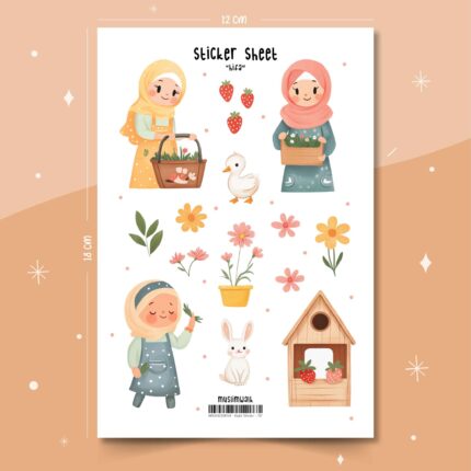 Hifa - Bahçe Zamanı - Sticker Seti #157