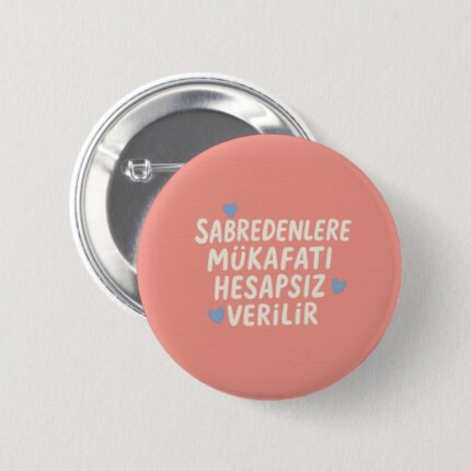 Sabredenlerin Mükafatı - İğneli Rozet