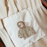 Hesna - Kedili Kız - Bez Çanta