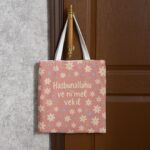 Ni'mel Vekil - Çiçekli - Bez Çanta