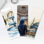 Darel - Mavi Mescid - 3'lü Kitap Ayracı Seti #KA40