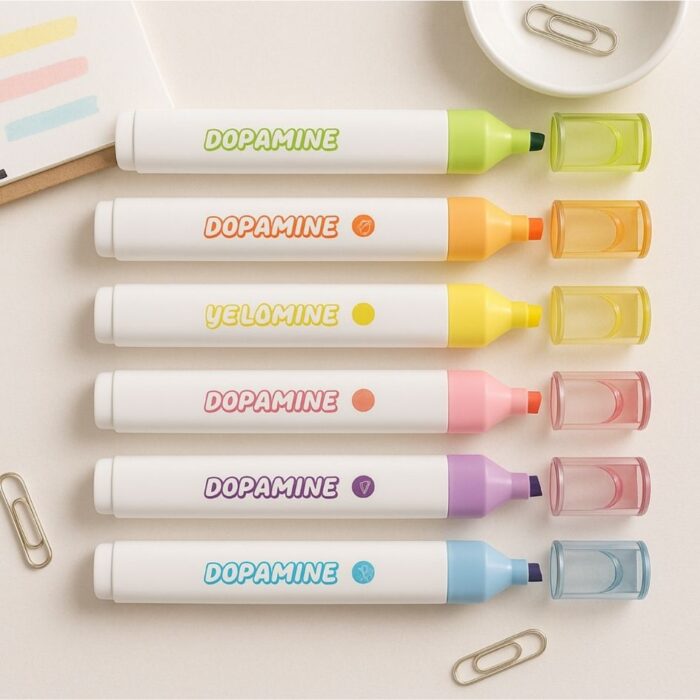 Dopamine Color Fosforlu Kalem - TEKLİ - Görsel 1