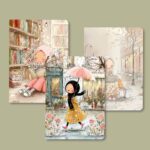 Nevsâ - Çiçekli Sokak - 3'lü Mininote Defter