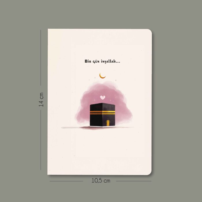 Mervîh - Doğa Desenli - 3'lü Mininote Defter - Görsel 4