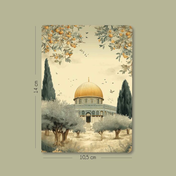 Âsûm - Mescid-i Aksa - 3'lü Mininote Defter - Görsel 4