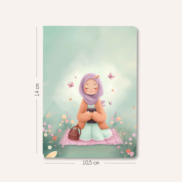 Ferâhîn - Sevimli Kız  - 3'lü Mininote Defter - Görsel 4