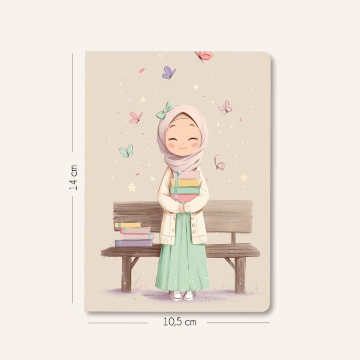 Ferâhîn - Sevimli Kız  - 3'lü Mininote Defter - Görsel 3