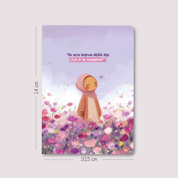Leyzân - Tesettürlü Kızlar - 3'lü Mininote Defter - Görsel 3