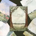 Nurve - Ayet Meali - 5'li İslami Çerçevesiz Poster Seti