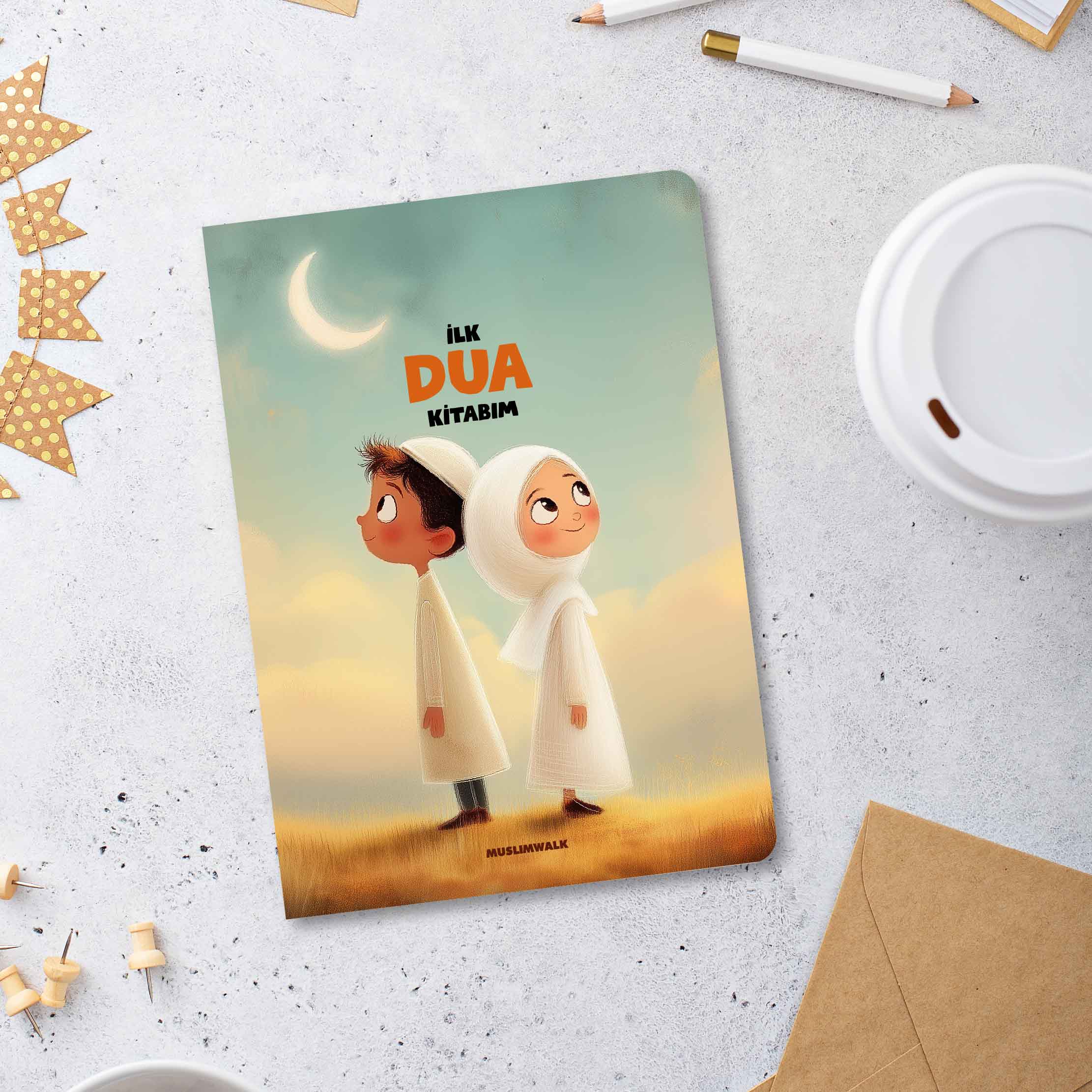 çocuk-dua-kitabı-muslimwalk_Nice Yüzler Izaan - İlk Dua Kitabım (Mini Boy) - Görsel 1