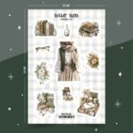 Feralya - Güz Kızı 2'li Sticker Seti  #166 - Görsel 2