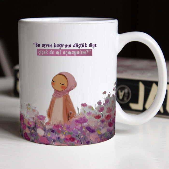 Çiçek de mi Açmayalım? - Kupa Bardak - Görsel 2