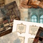 İlim Talebesinin Günlüğü - Yapışkanlı Scrapbook Kağıtları 10'lu Set #SB112 - Görsel 2